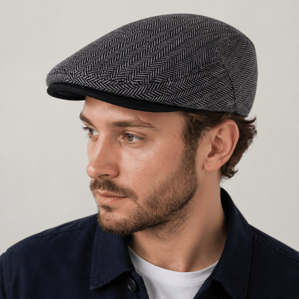Béret Chevrons Vintage