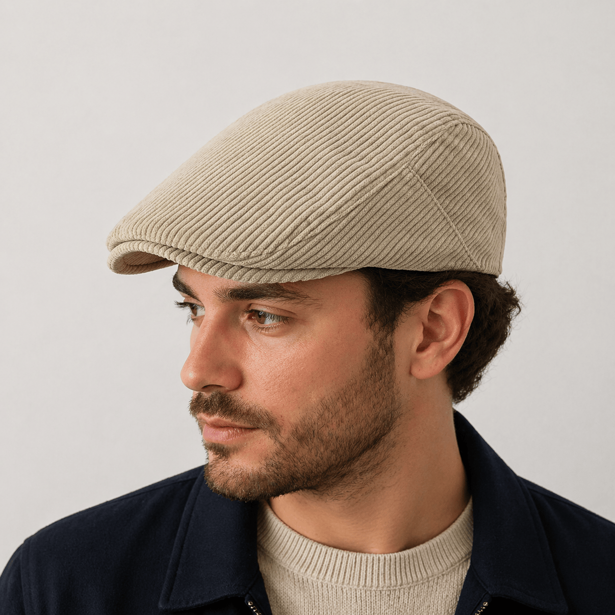 Béret Velours Côtelé