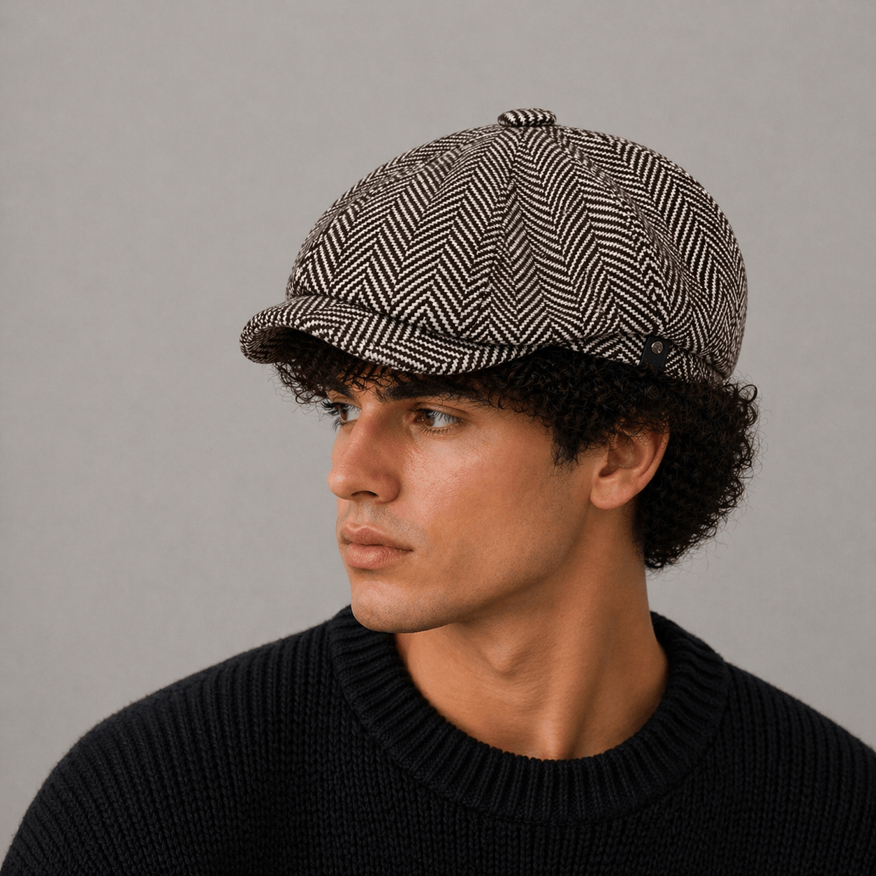Casquette Gavroche Marron