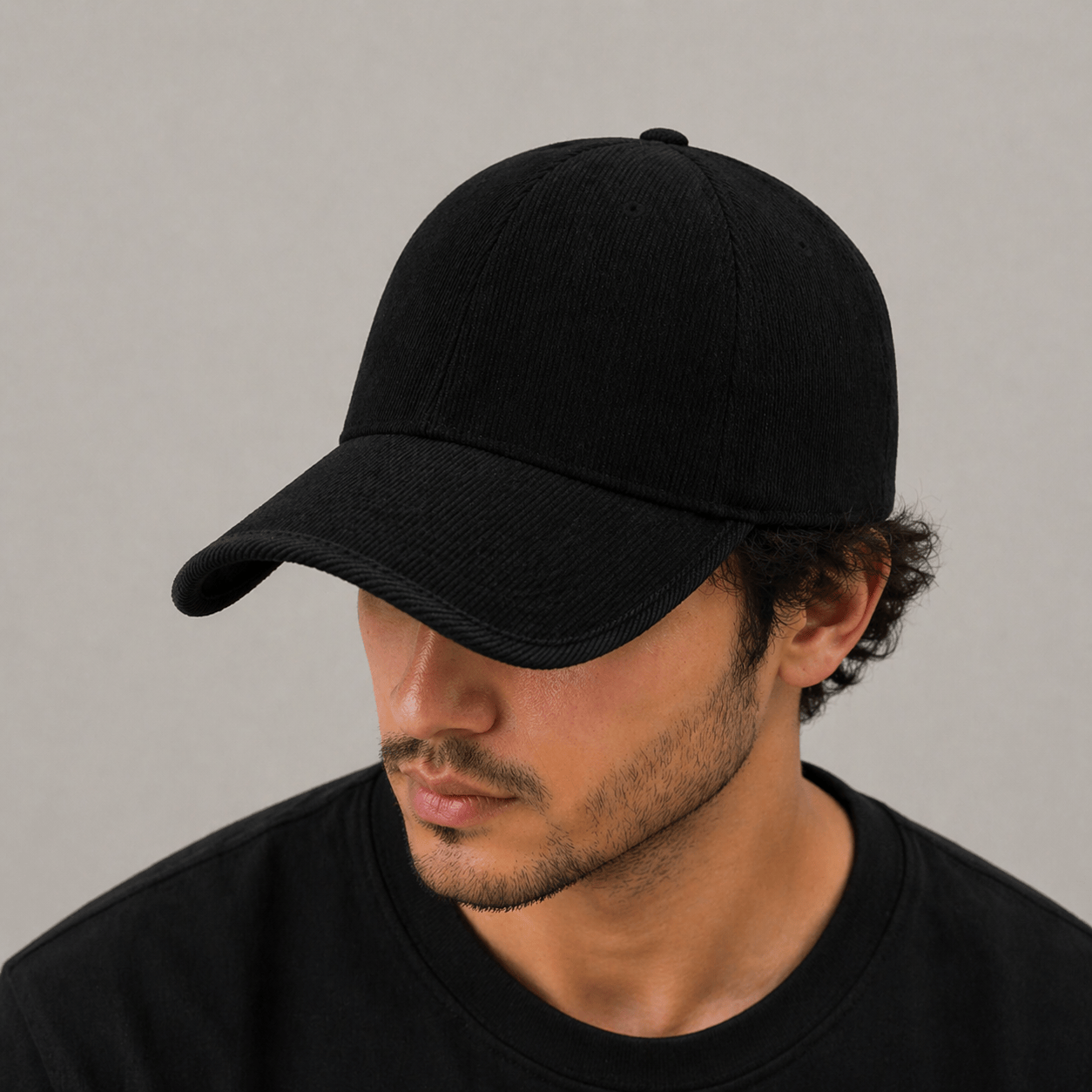 Casquette Velours Côtelé
