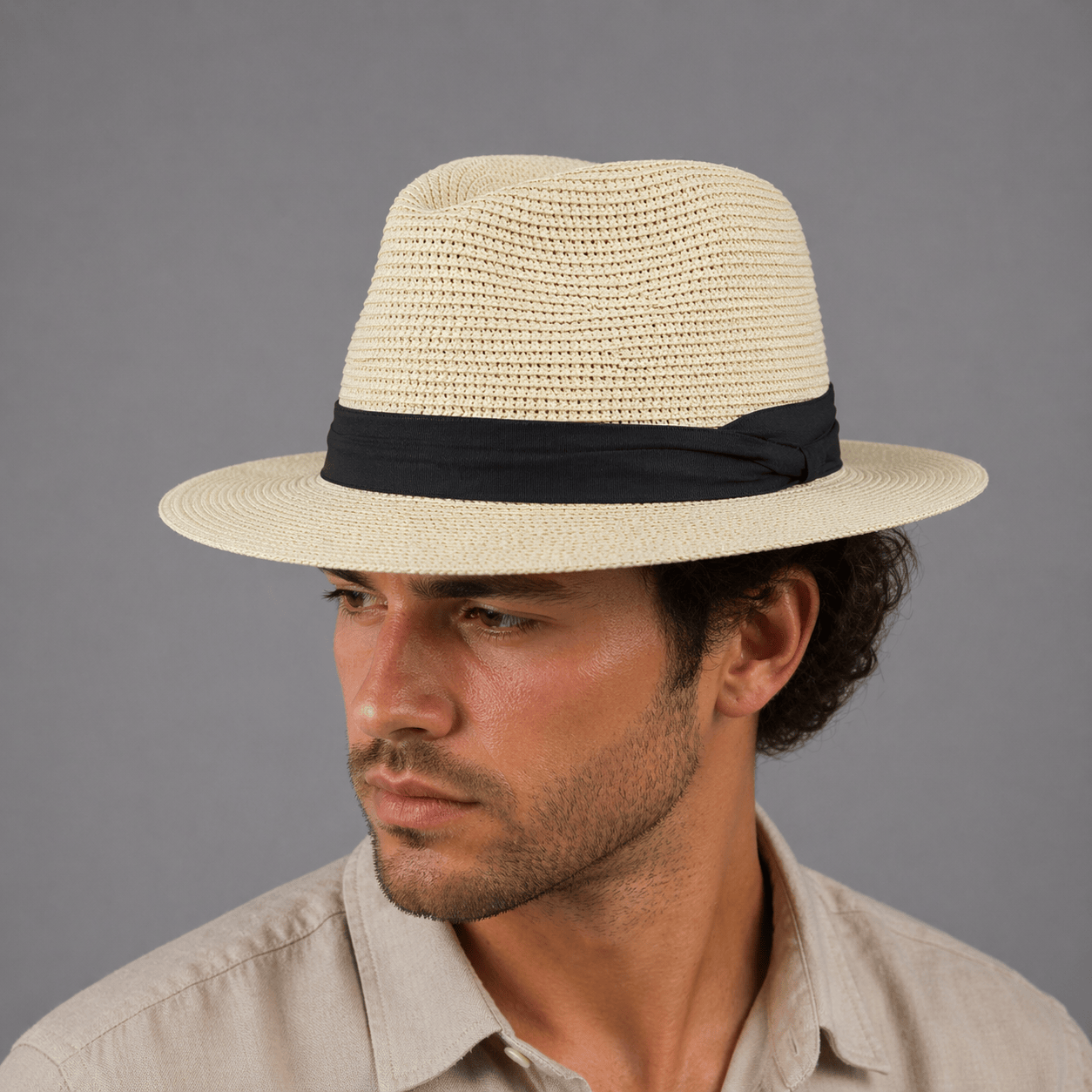 Chapeau Panama Large Bord