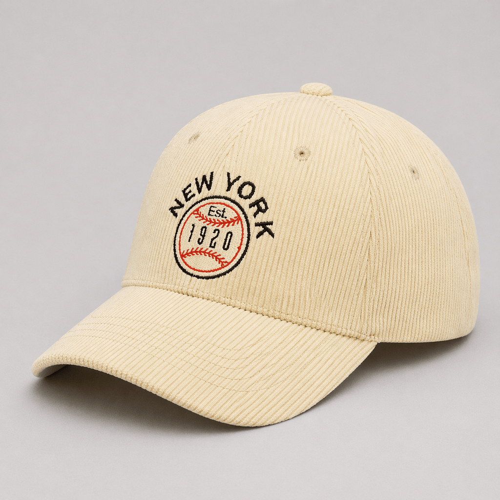 Casquette Velours Vintage