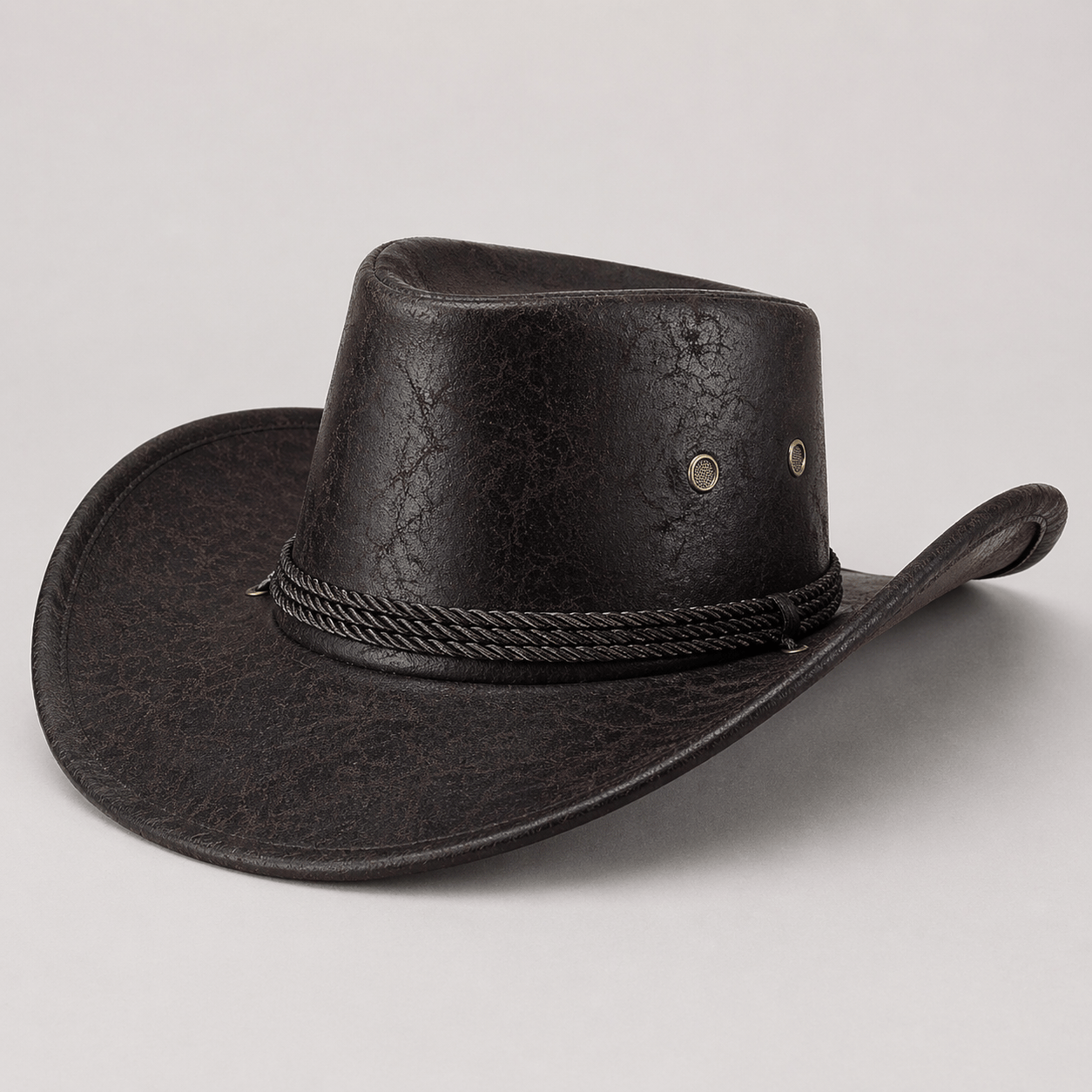 Chapeau Cowboy Effet Cuir
