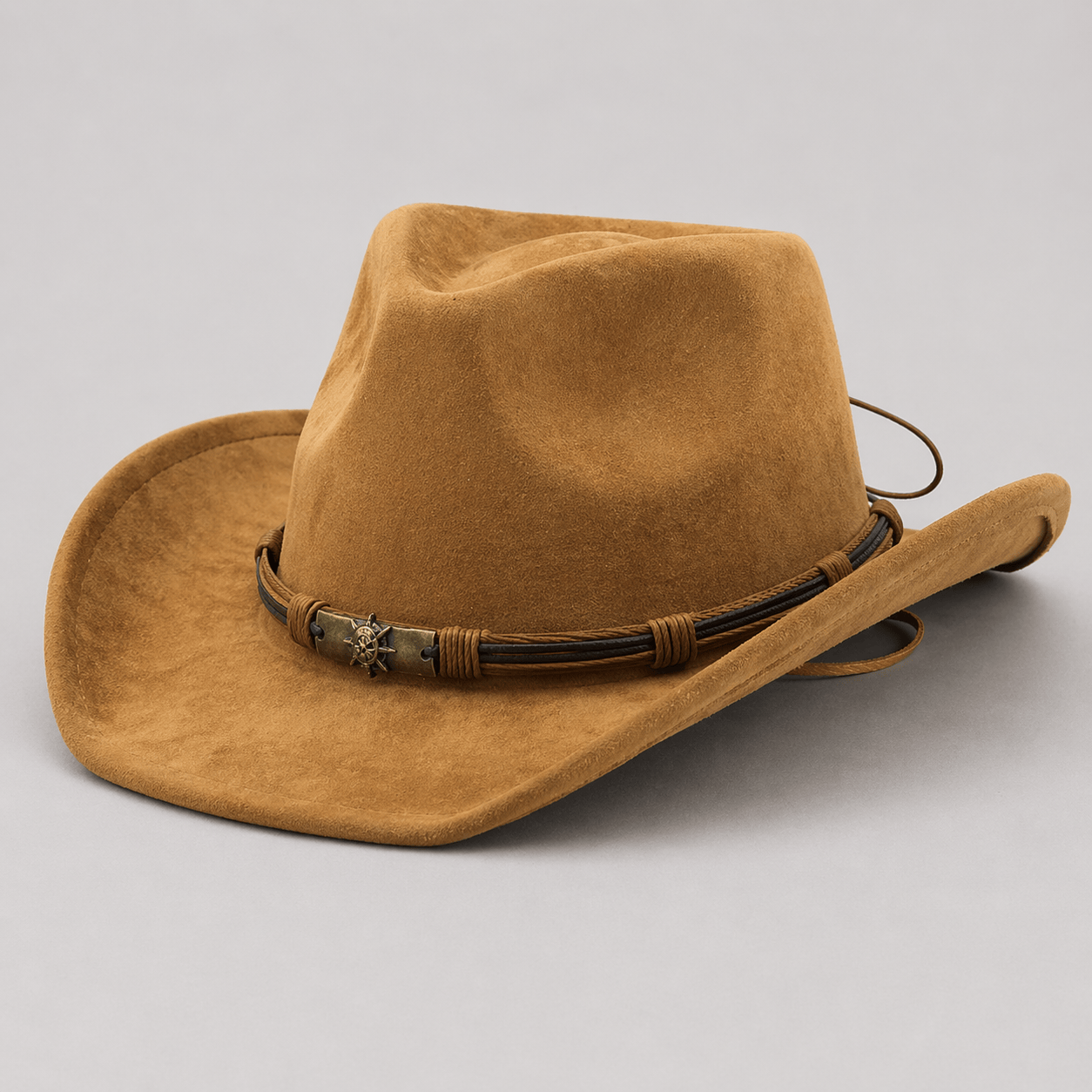 Chapeau Cowboy Bord Courbé