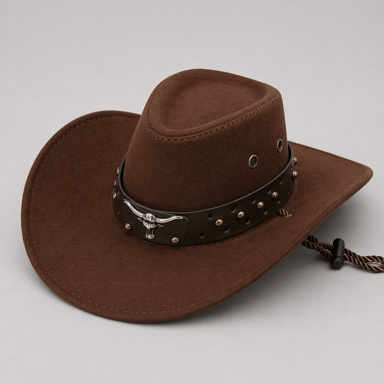 Chapeau Cowboy Effet Daim