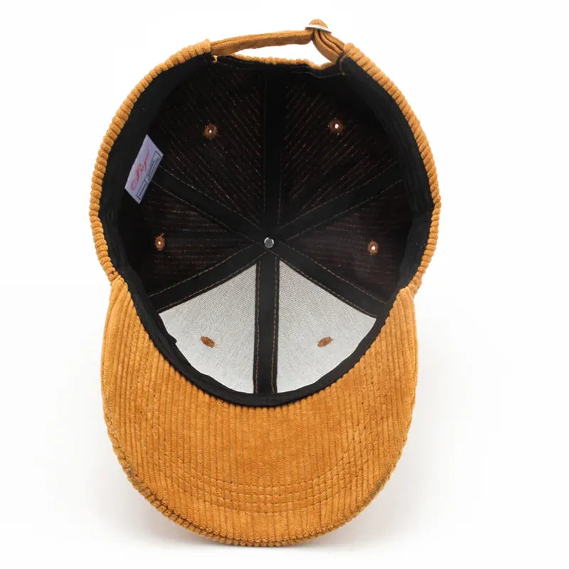 Casquette Velours Unie