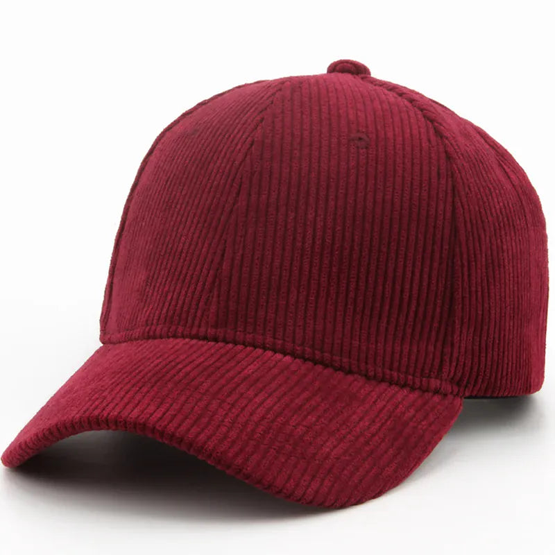 Casquette Velours Unie