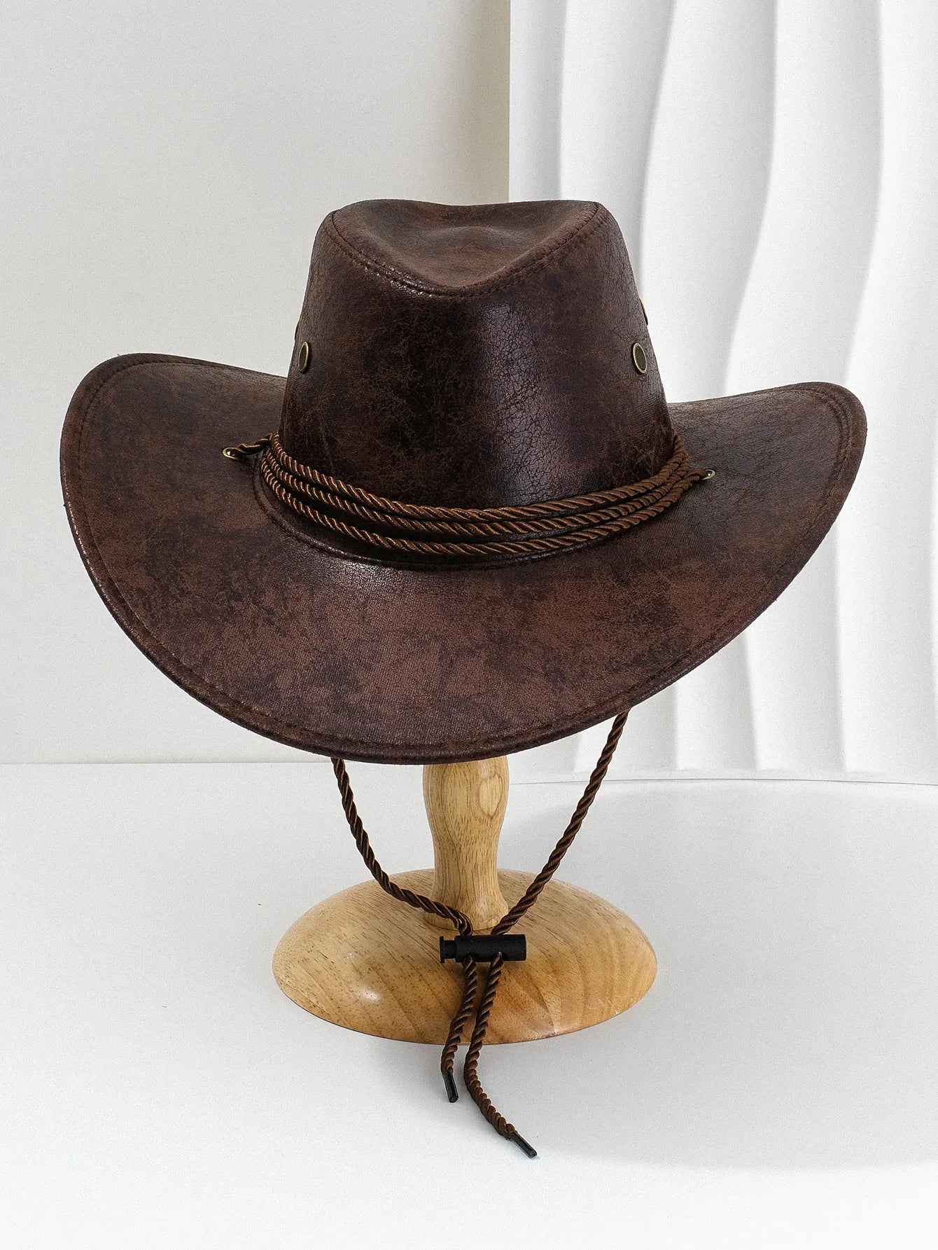 Chapeau Cowboy Effet Cuir