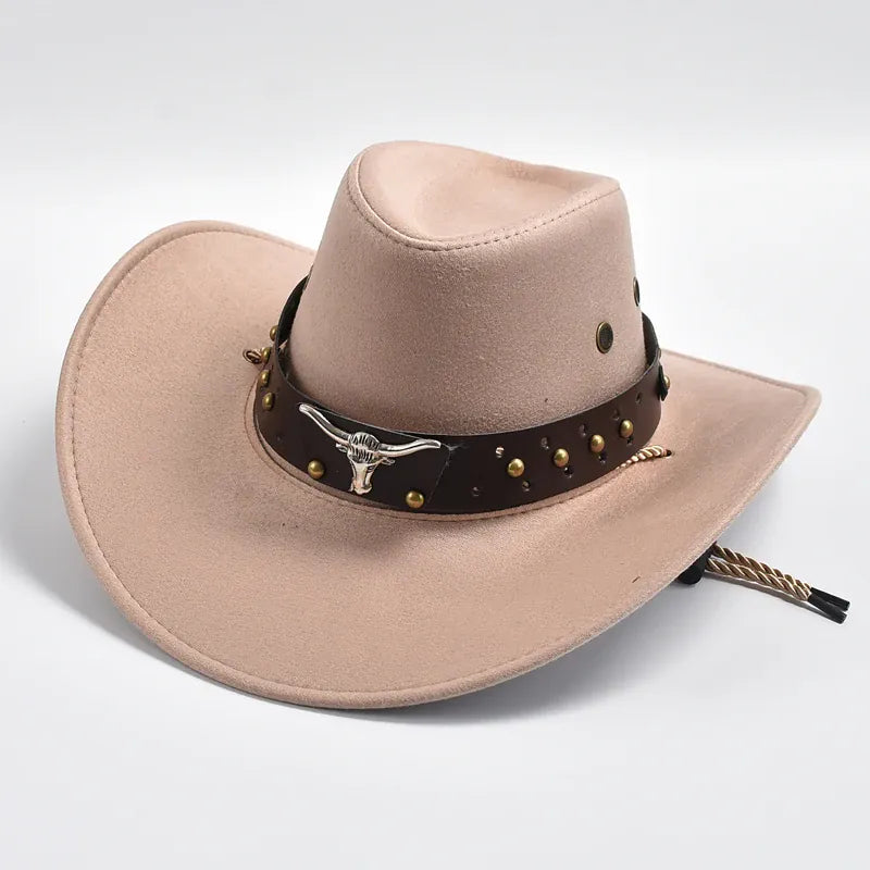 Chapeau Cowboy Effet Daim