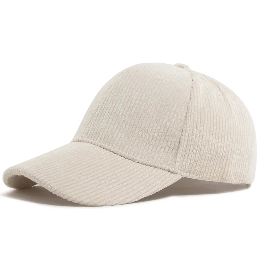 Casquette Velours Unie