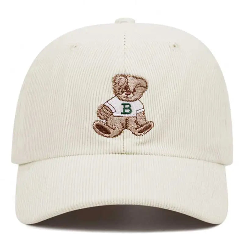 Casquette Velours Ours
