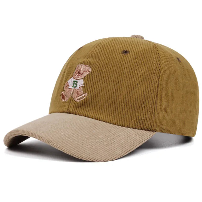 Casquette Velours Ours