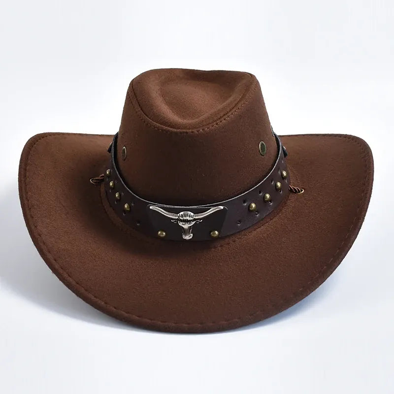 Chapeau Cowboy Effet Daim