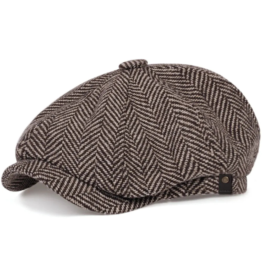 Casquette Gavroche Marron