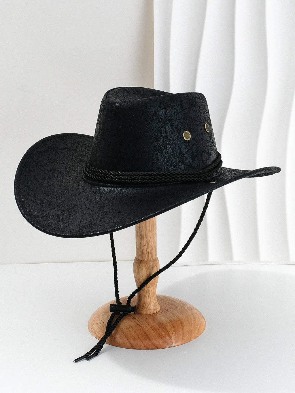 Chapeau Cowboy Effet Cuir