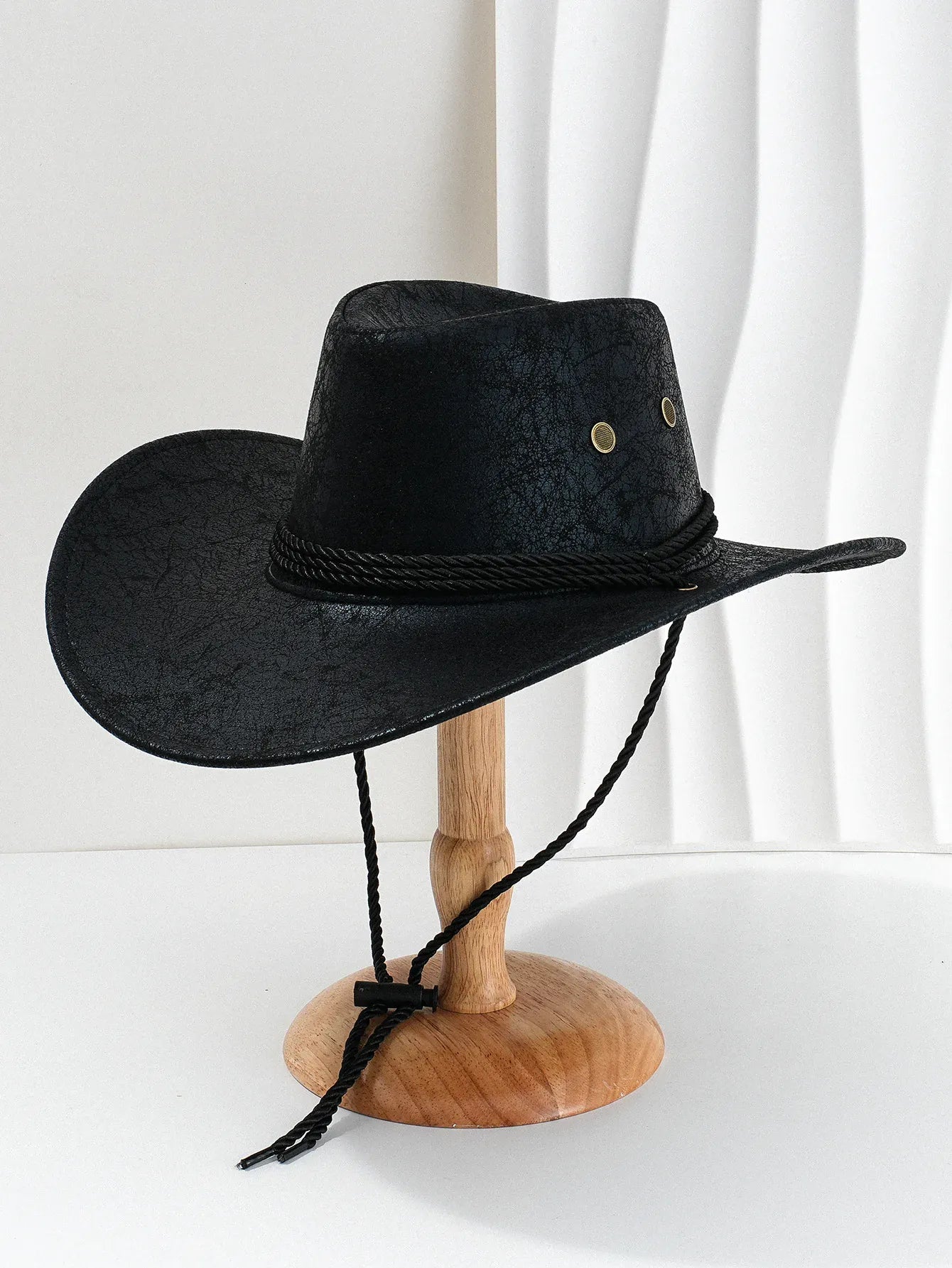 Chapeau Cowboy Effet Cuir