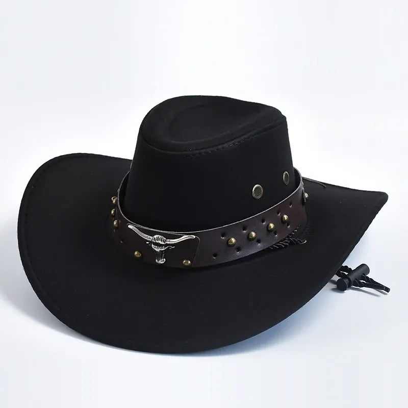 Chapeau Cowboy Effet Daim