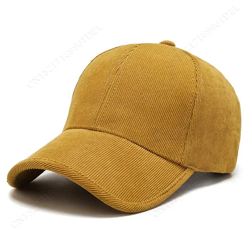 Casquette Velours Côtelé