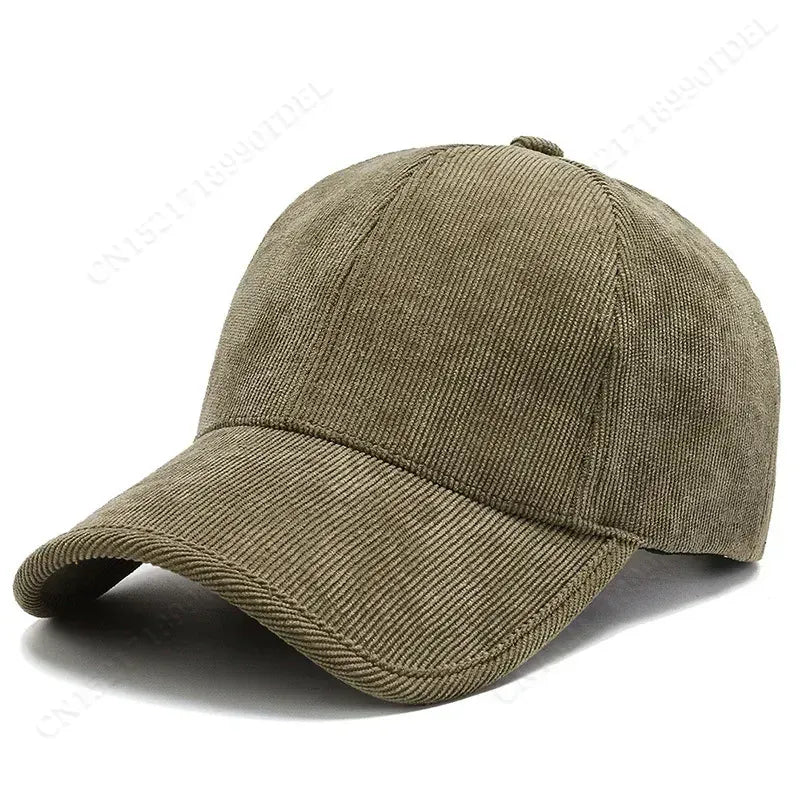 Casquette Velours Côtelé