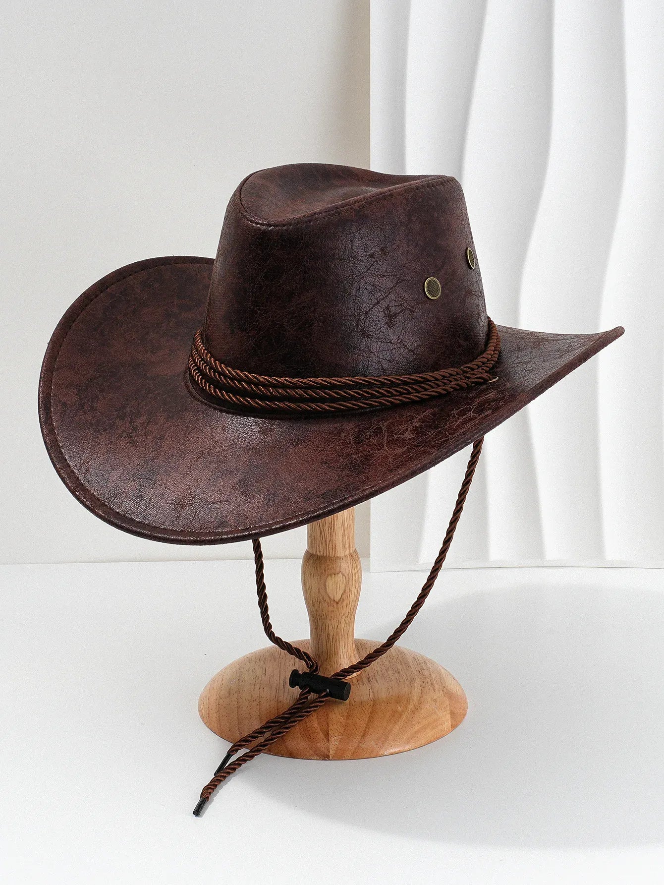 Chapeau Cowboy Effet Cuir