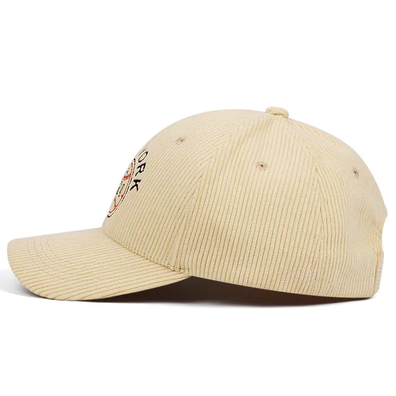 Casquette Velours Vintage