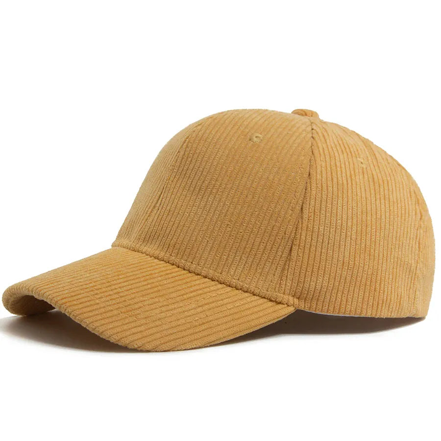 Casquette Velours Unie