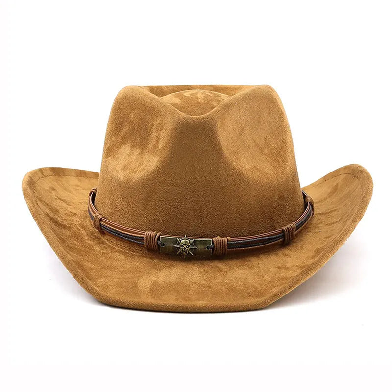 Chapeau Cowboy Bord Courbé