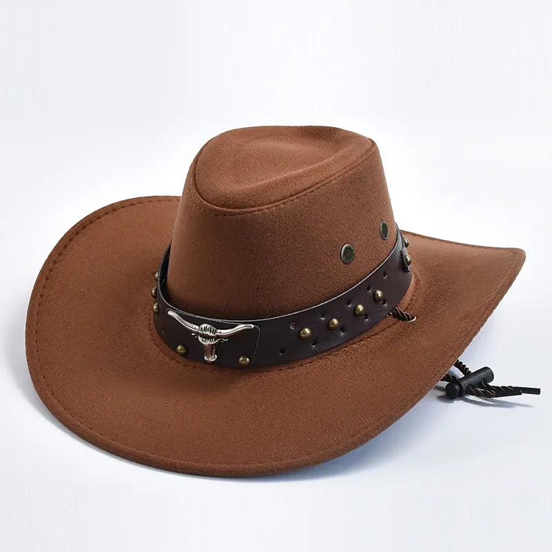 Chapeau Cowboy Effet Daim