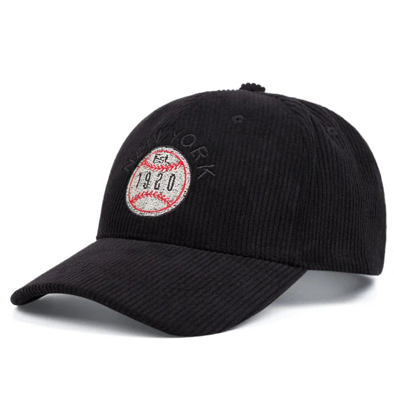 Casquette Velours Vintage