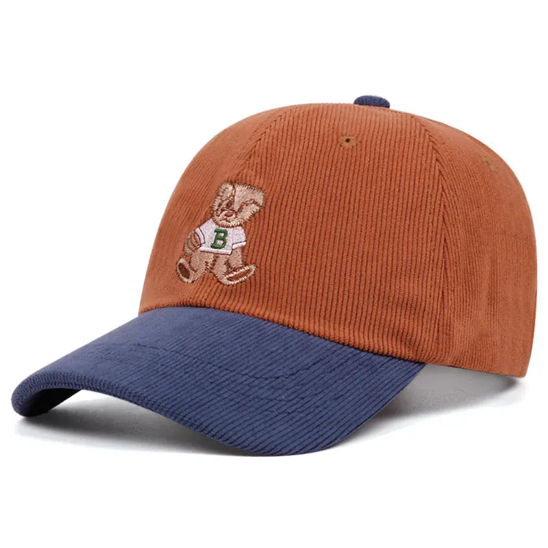 Casquette Velours Ours