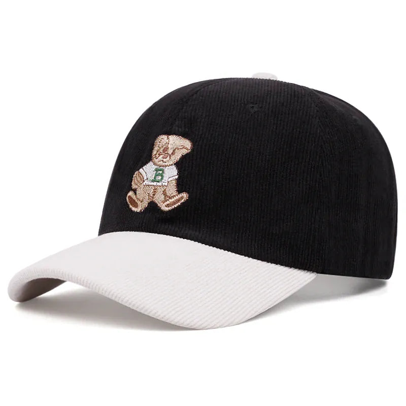 Casquette Velours Ours