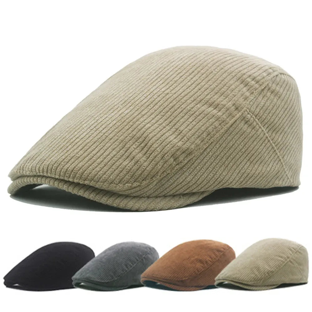 Béret Velours Côtelé