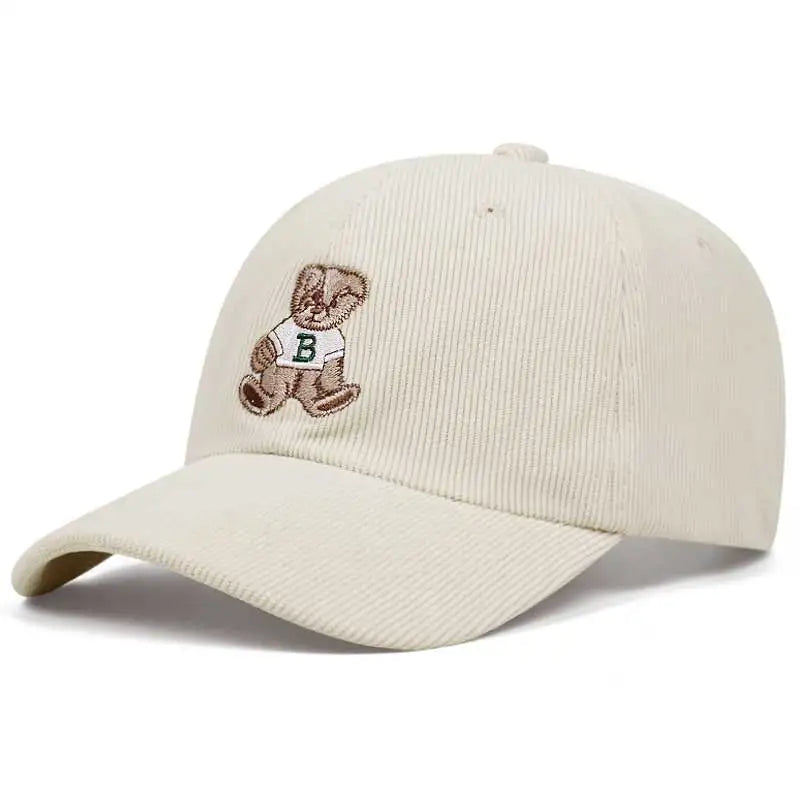 Casquette Velours Ours