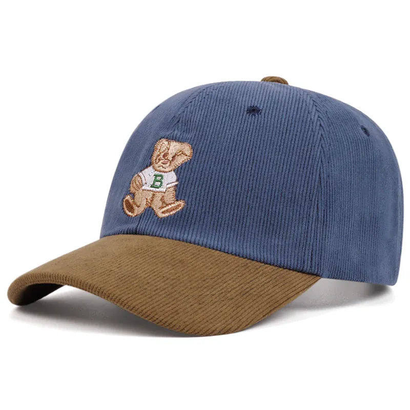 Casquette Velours Ours
