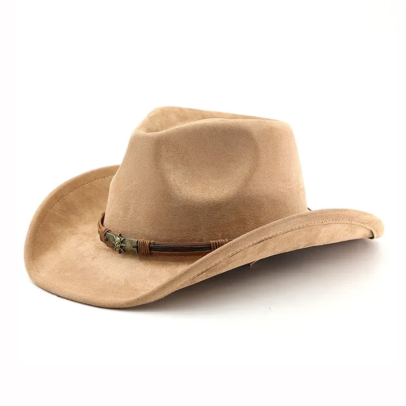 Chapeau Cowboy Bord Courbé