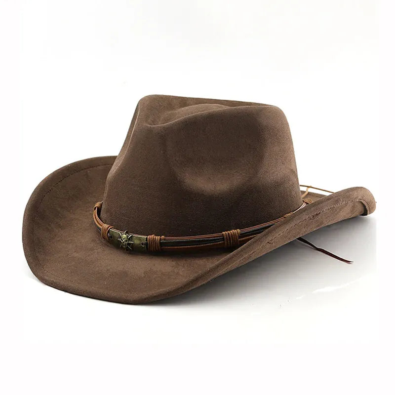 Chapeau Cowboy Bord Courbé